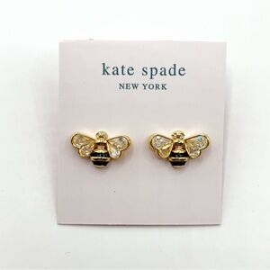 KS123-Kate Spade bee earrings